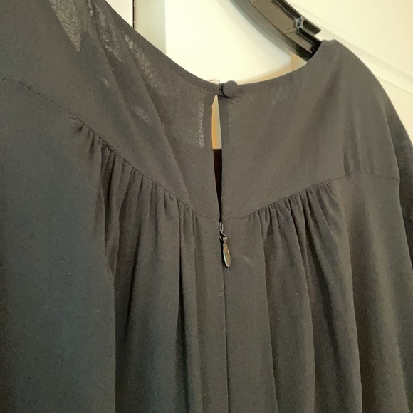 Loft business dress black top grey pencil skirt - Picture 11 of 14